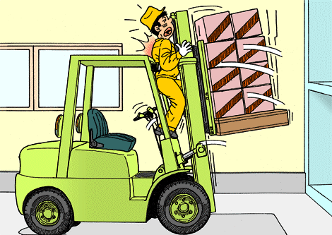 Kỹ thuật khi vận hành xe nâng hàng