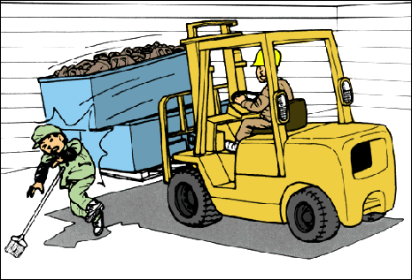Kỹ thuật khi vận hành xe nâng hàng